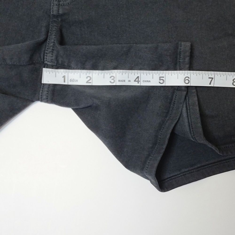 American Eagle Womens Super Stretch Black Shorts Size 8 - Picture 7 of 7